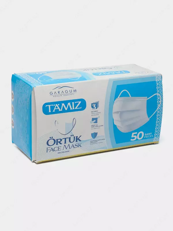  Маска медицинская трехслойная AGRO POLY CHEM