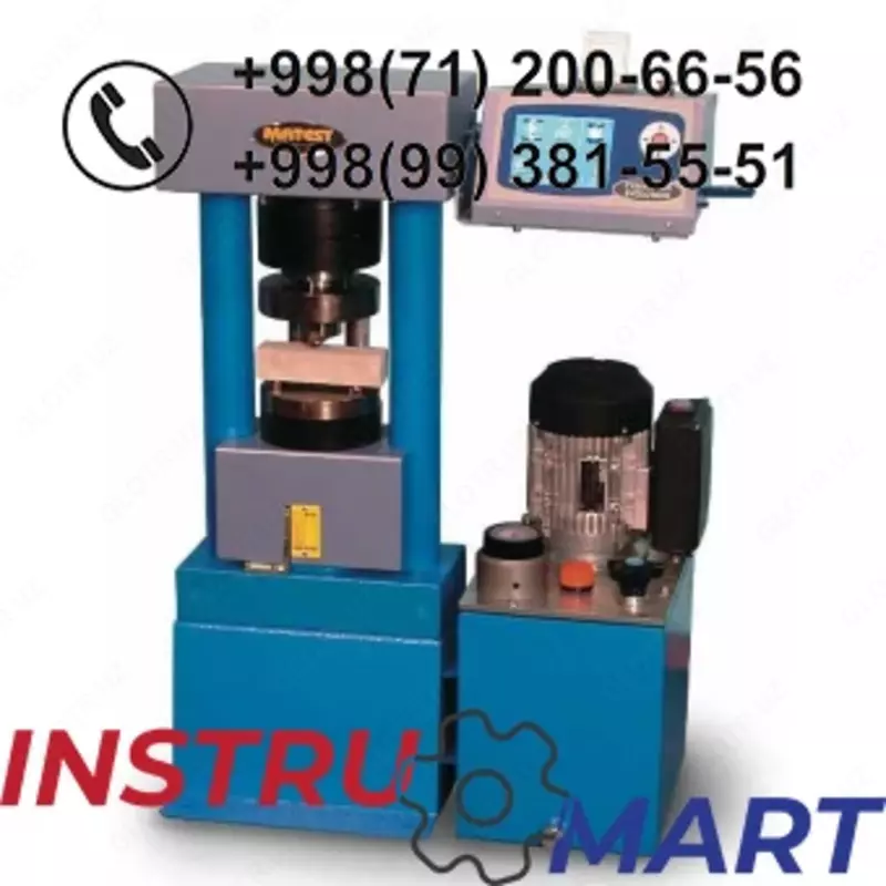 Машина для испытания цемента на сжатие и изгиб E161-03N