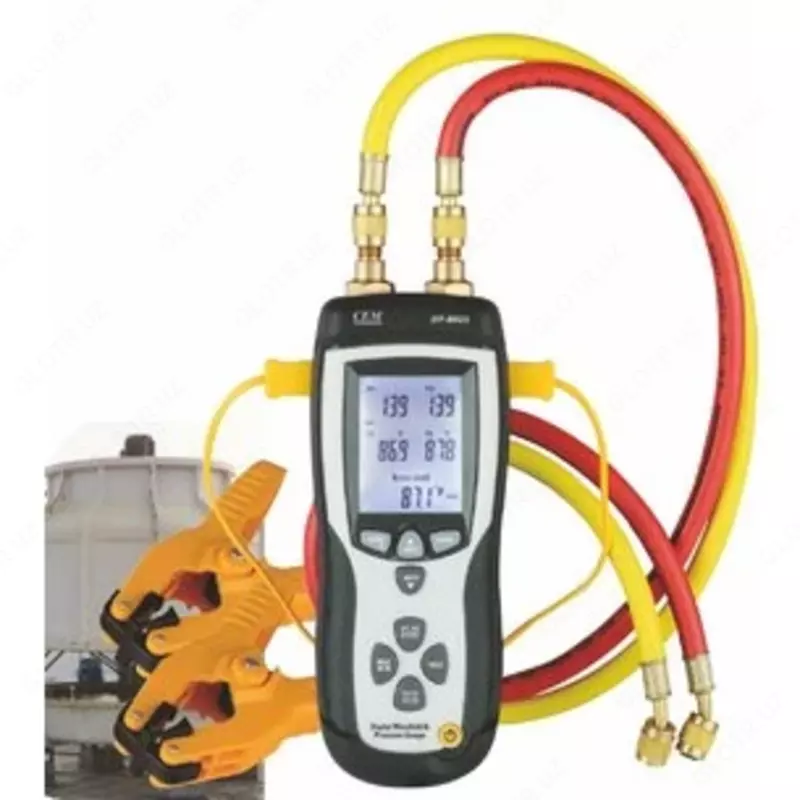 ДИФФЕРЕНЦИАЛЬНЫЙ ДВУХКАНАЛЬНЫЙ МАНОМЕТР - ТЕРМОМЕТР СЕМ DT-8921