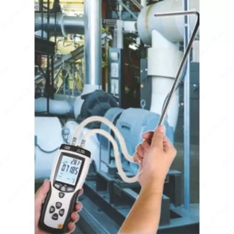 ДИФФЕРЕНЦИАЛЬНЫЙ ДВУХКАНАЛЬНЫЙ МАНОМЕТР - ТЕРМОМЕТР СЕМ DT-8921