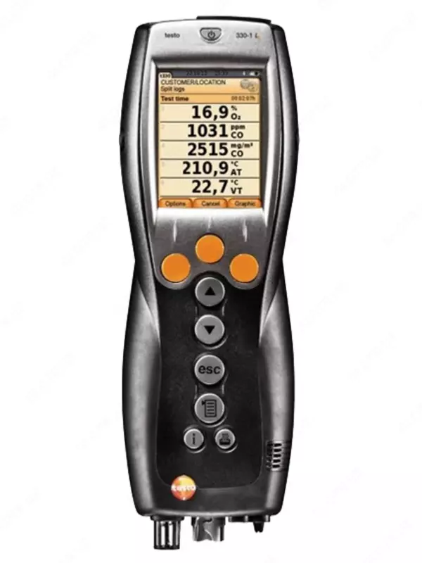 АНАЛИЗАТОР ДЫМОВЫХ ГАЗОВ TESTO 330-1 LL