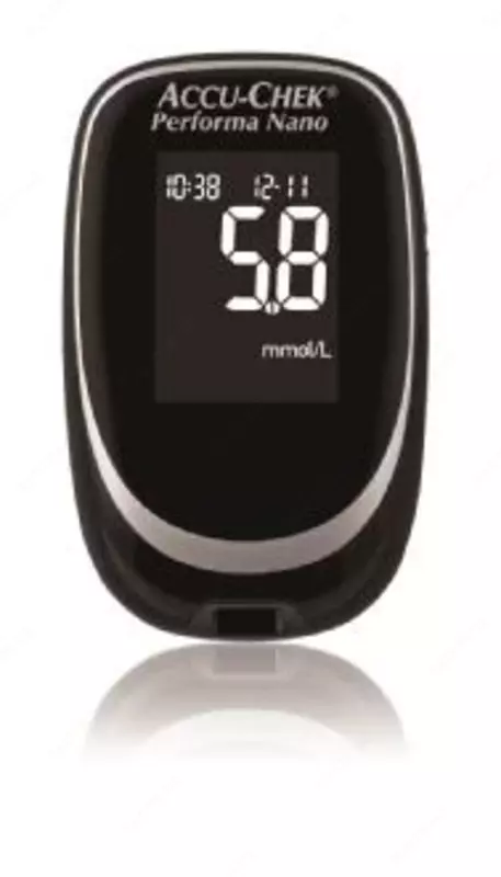 Экспресс-анализаторы глюкометры портативные Accu-Chek Performa Nano