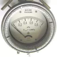Дифманометры стрелочные показывающие ДСП-80 РАСКО(М) и ДСП-80В РАСКО(М)