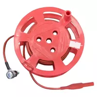 Катушка с проводом 10м  для ИФН  красная