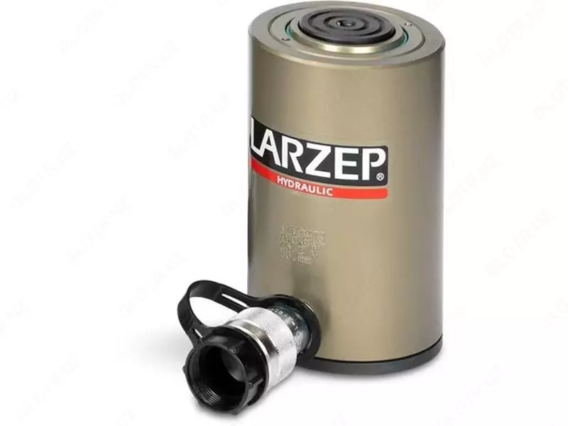 SAM03010  грузоподъемность 30 тонн  ход поршня 100 мм  алюминиевый гидравлический цилиндр одностороннего действия