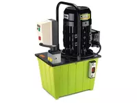 HBM3341  Гидравлический электрический силовой агрегат  ручной клапан 4/3  расход масла 0 54 л при 700 бар  резервуар 8 5 л  цифровой/аналоговый режим  230 В