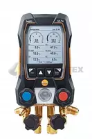 Умный цифровой манометрический коллектор с 4-х ходовым блоком клапанов и с Bluetooth testo 557s