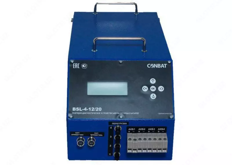 BSL-4-12/20 — четырехканальное разрядное устройство аккумуляторных батарей 0-16В/20А