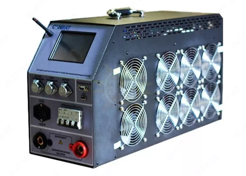 BCT-60/120 kit — комплект интеллектуального разрядно-диагностического устройства аккумуляторных батарей 20-80В/120А (8+1 датчиков  токовые клещи 200А)