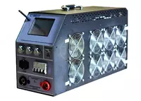 BCT-60/120 kit — комплект интеллектуального разрядно-диагностического устройства аккумуляторных батарей 20-80В/120А (8+1 датчиков  токовые клещи 200А)