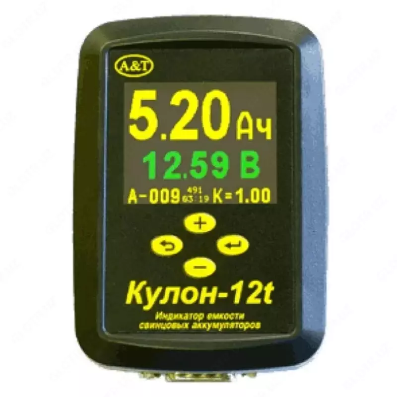 Кулон-12t — индикатор емкости свинцовых аккумуляторов
