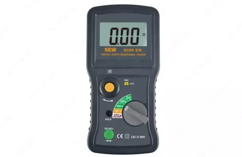 8020 ER — цифровой измеритель сопротивления заземления