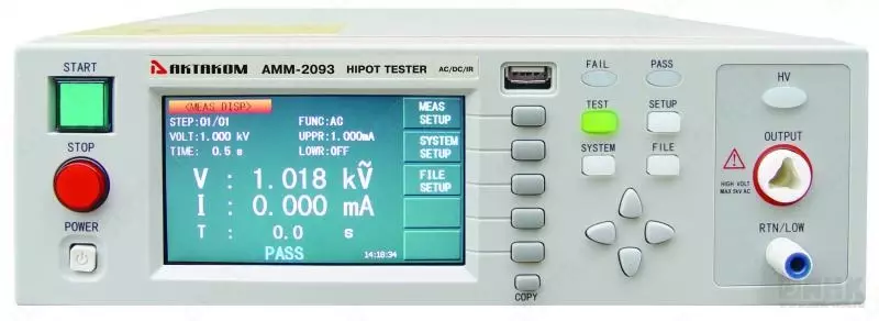 АММ-2093 — высоковольтный тестер изоляции