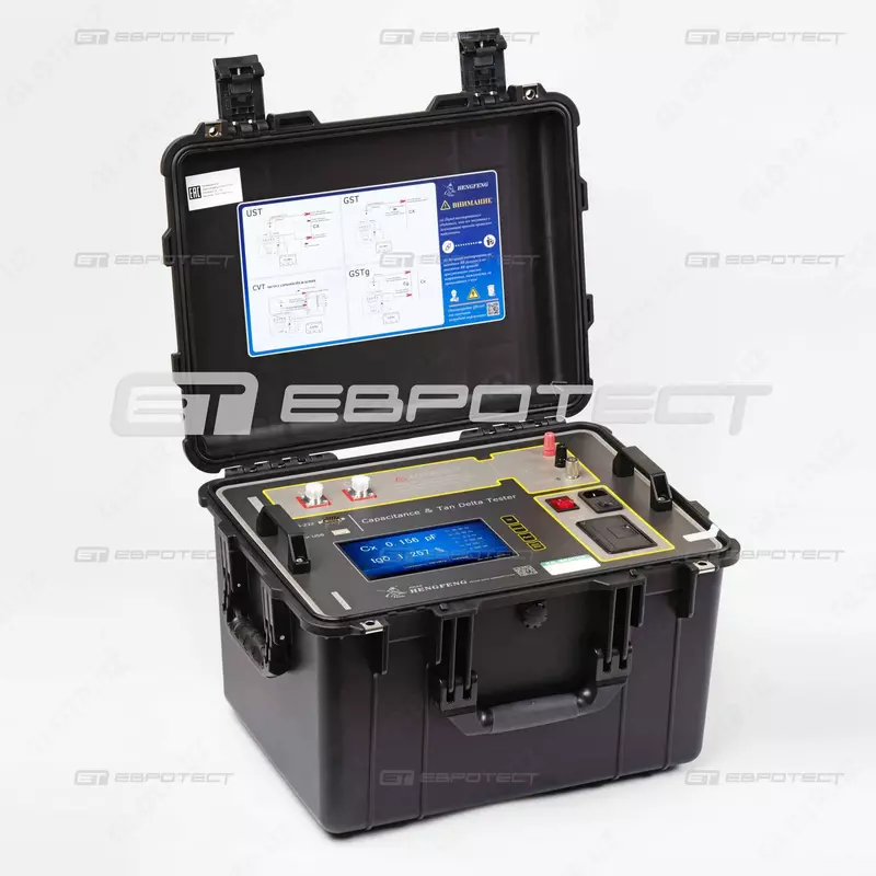 HFJS-8306F — измерители тангенса угла диэлектрических потерь и электрической ёмкости Hengfeng