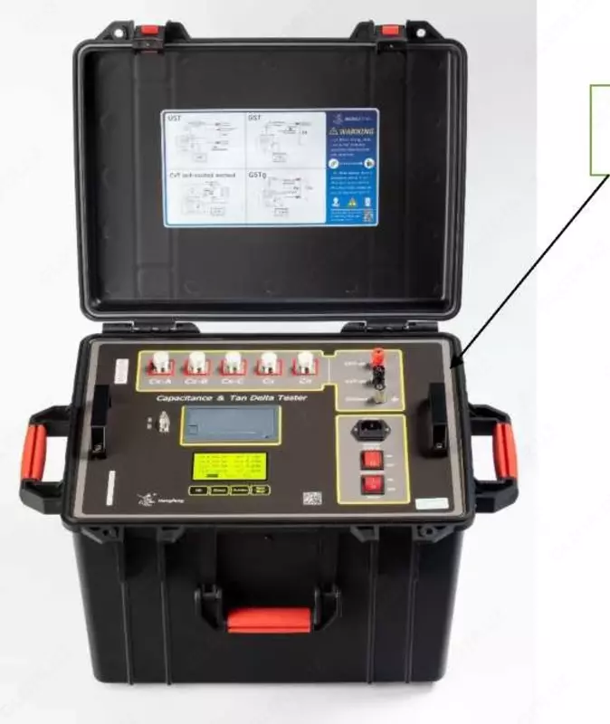 HFJS-8307G — измерители тангенса угла диэлектрических потерь и электрической ёмкости Hengfeng