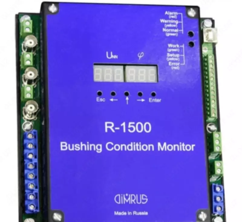 R 1500/6/КИВ — cистема для мониторинга состояния изоляции шести высоковольтных вводов трансформаторов