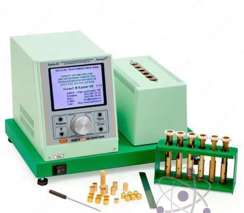 КАПЛЯ-20И — аппарат автоматический для определения температуры каплепадения нефтепродуктов