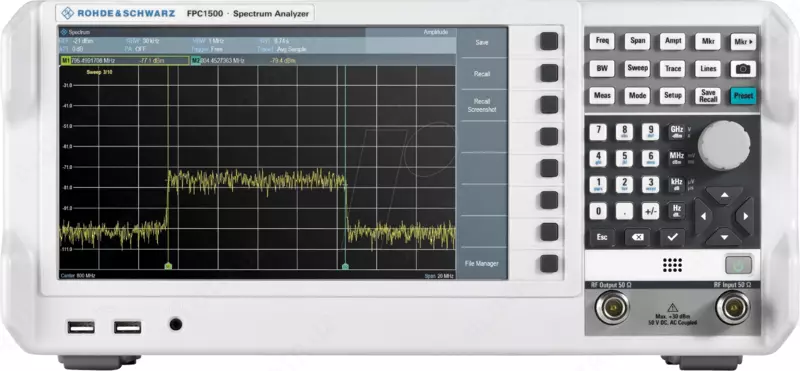 FPC1500 — анализатор спектра