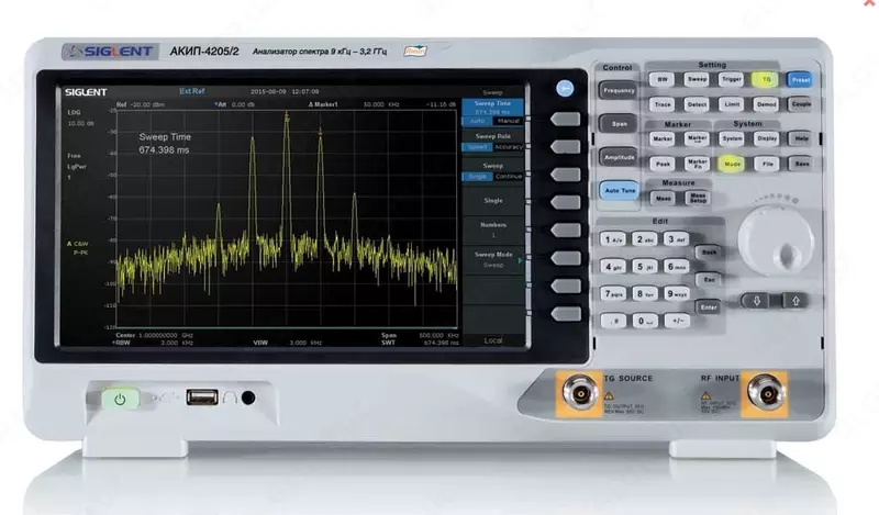 АКИП-4205/1 TG — анализатор спектра цифровой с опцией TG