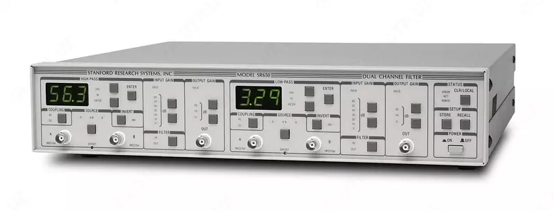 SR645 — фильтр верхних частот программируемый двухканальный