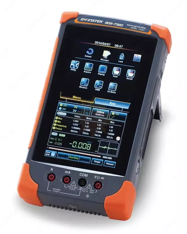 GDS-7307 — портативный осциллограф-мультиметр