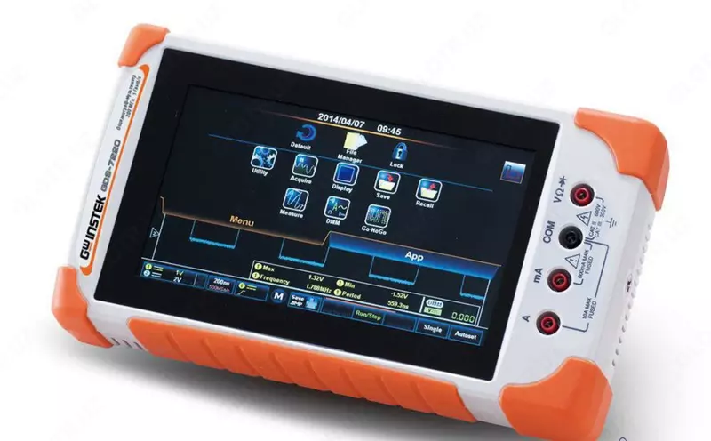GDS-7210 — портативный осциллограф-мультиметр