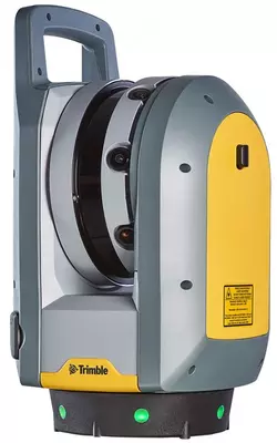 Yuqori aniqlikdagi yer usti lazerli 3D skaner TRIMBLE X7