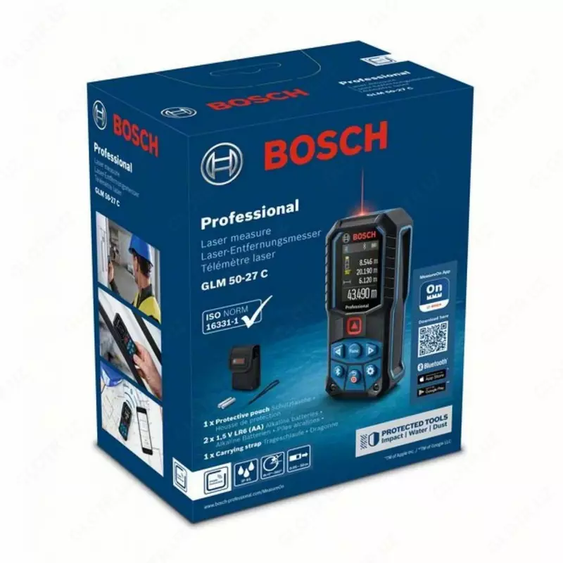 Лазерный дальномер BOSCH GLM 50-27 (Professional)