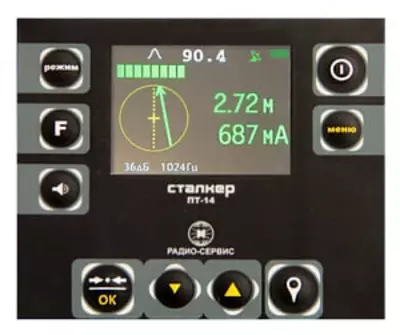 Трассопоисковый комплекс СТАЛКЕР 15-24 (встроенный GPS/ГЛОНАСС модуль, Li-Ion)
