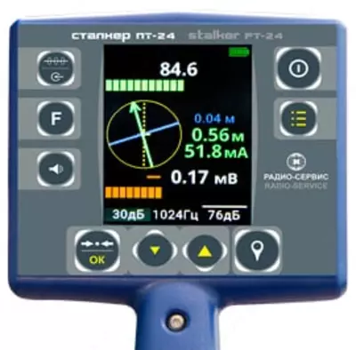 Трассопоисковый комплекс СТАЛКЕР 75-24 (встроенный GPS/ГЛОНАСС модуль, LI-ION)