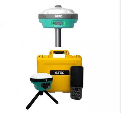 GNSS pryomnik STEC SV5 + SDI (baza + rover komplekti)