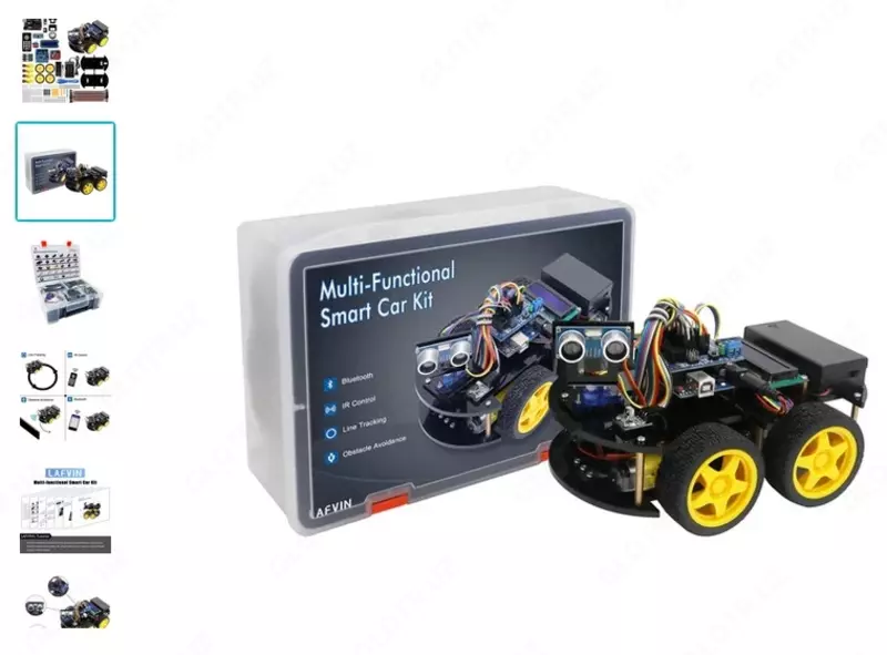 LAFVIN «Multi-Functional Smart Car Kit» — это комплект для Arduinos