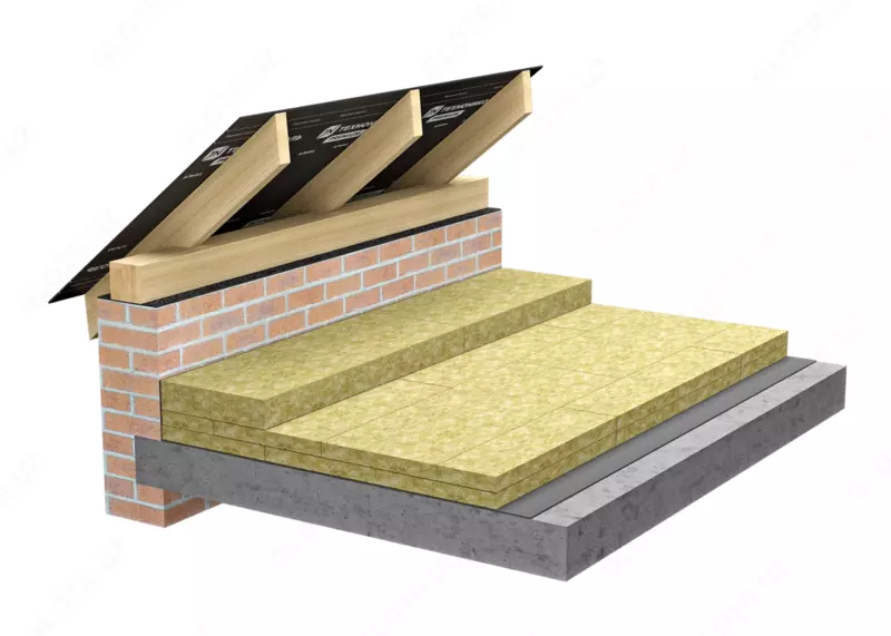 BASALT WOOL FLOOR PRO 1200x600мм - от {0} сум