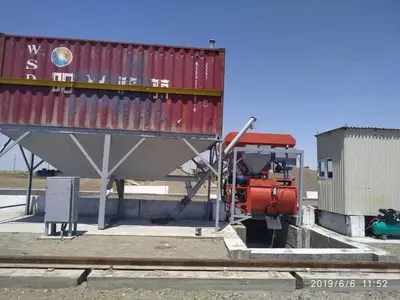 Бетоносмесительный мини завод