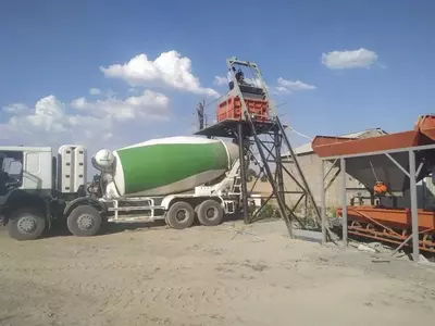 Бетоносмесительный мини завод