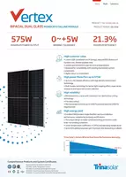 от {0} сум Солнечные панели Trina Solar 575W