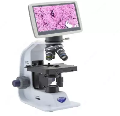 Biologik raqamli video mikroskop 1000x Optica B-159R-PLV (talim)
