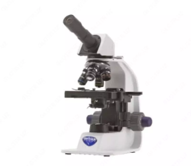  Optica B-155 biologik monokulyar mikroskop (oquv) - 