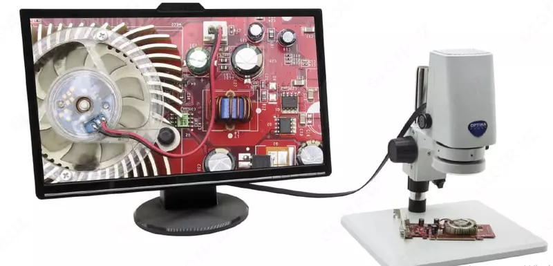 Видеомикроскоп 0.7х-5х "Opticа IS-01" (Лабораторно/промышленный) - по запросу