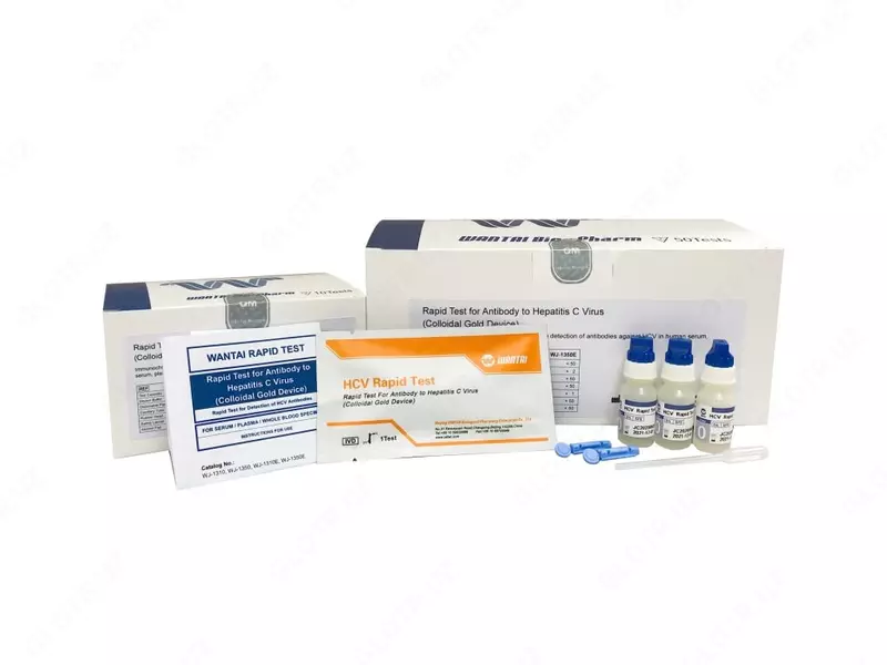 Экспресс тест для определения гепатита С WANTAI Bio-Pharm (50 шт)