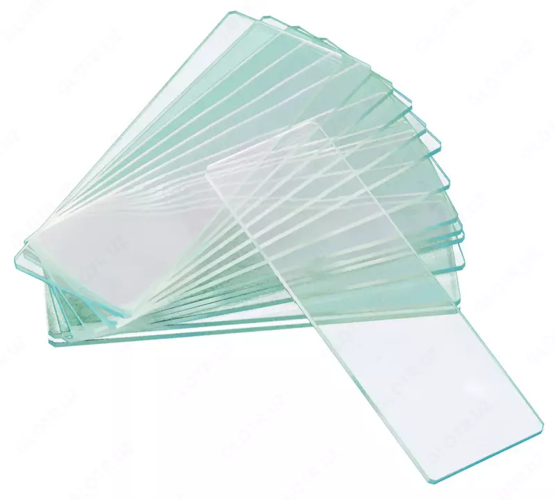 Mikroskop slaydlari va qoplamalari (assortiment)