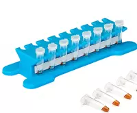Пластиковый магнитный Штатив-бокс для пробирок 1.5 мл (16 лунок)
