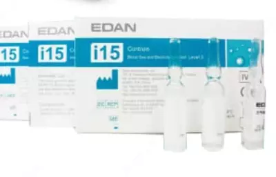 Контрольный раствор для анализатора газов крови и электролитов "Mindray EDAN i15" (5 флаконов/уп)