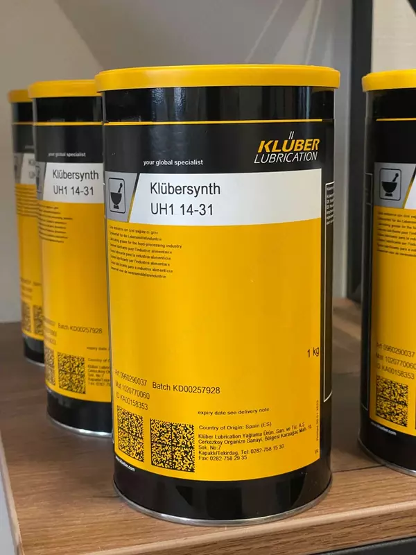"Klubersynth UH1 14-31 - Синтетическая низкоинерционная смазка для пищевой и фармацевтической промышленности"