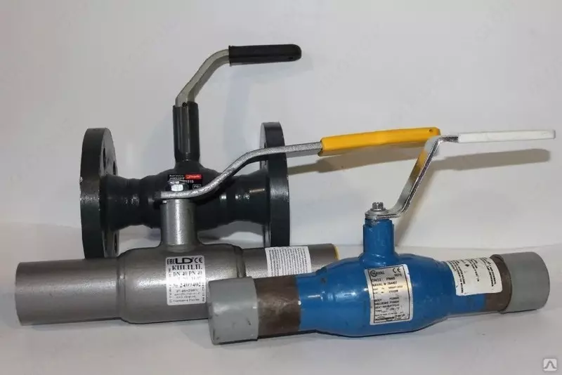 кран шаровой приварной ld