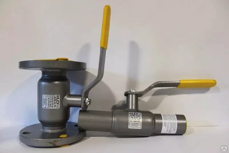 кран шаровой приварной ld