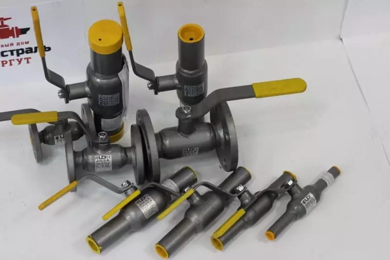 кран шаровой приварной ld