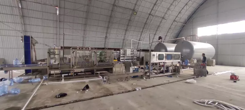 2020 год, Ферганская обл., г.Маргилан, Цех по производству воды , мощность: 10 м3/ч