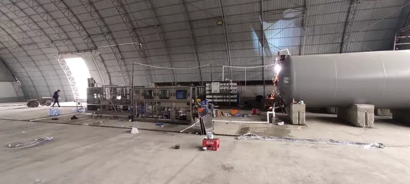 2020 год, Ферганская обл., г.Маргилан, Цех по производству воды , мощность: 10 м3/ч