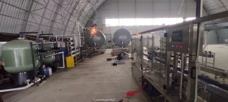 2020 год, Ферганская обл., г.Маргилан, Цех по производству воды , мощность: 10 м3/ч